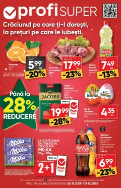 Ofertele Profi valabile de la 26.11.2025