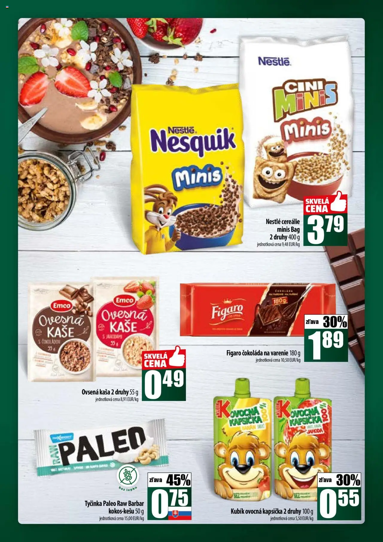 COOP Jednota široká ponuka │ platný od 17.07.2025 | Strana: 37 | Produkty: Čokoláda, Cereálie, Nesquik