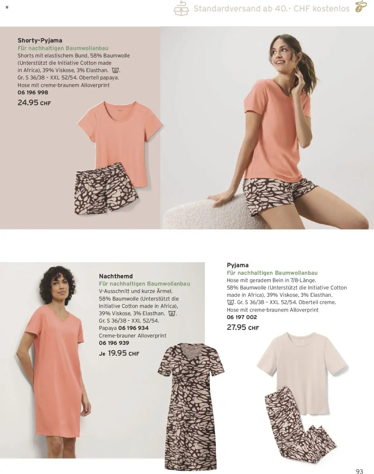 Tchibo Aktionen ab 01.06.2025 | Seite: 93 | Produkte: Hose, Pyjama
