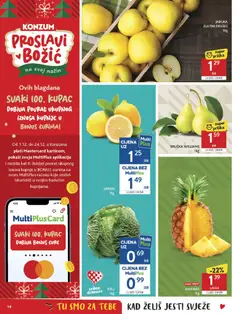 Katalog Konzum - Pregled kataloga iz trgovine Konzum, vrijedi od 10.12.2025 | Stranica: 14