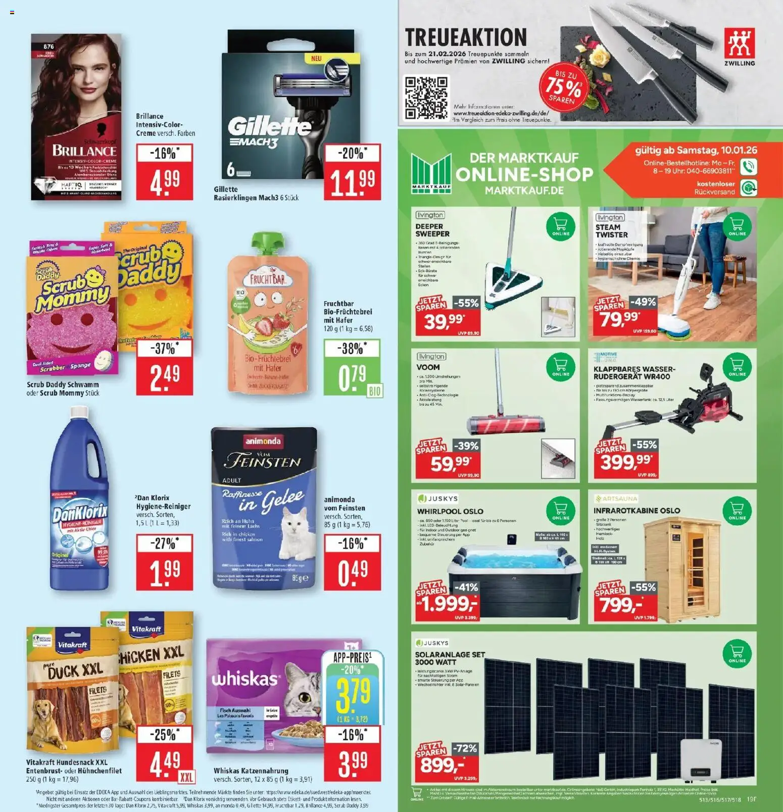 Marktkauf - Marktkauf: Wochenangebote – gültig ab 11.01.2026 | Seite: 25 | Produkte: Rudergerät, Lachs, Uhr, Whiskas