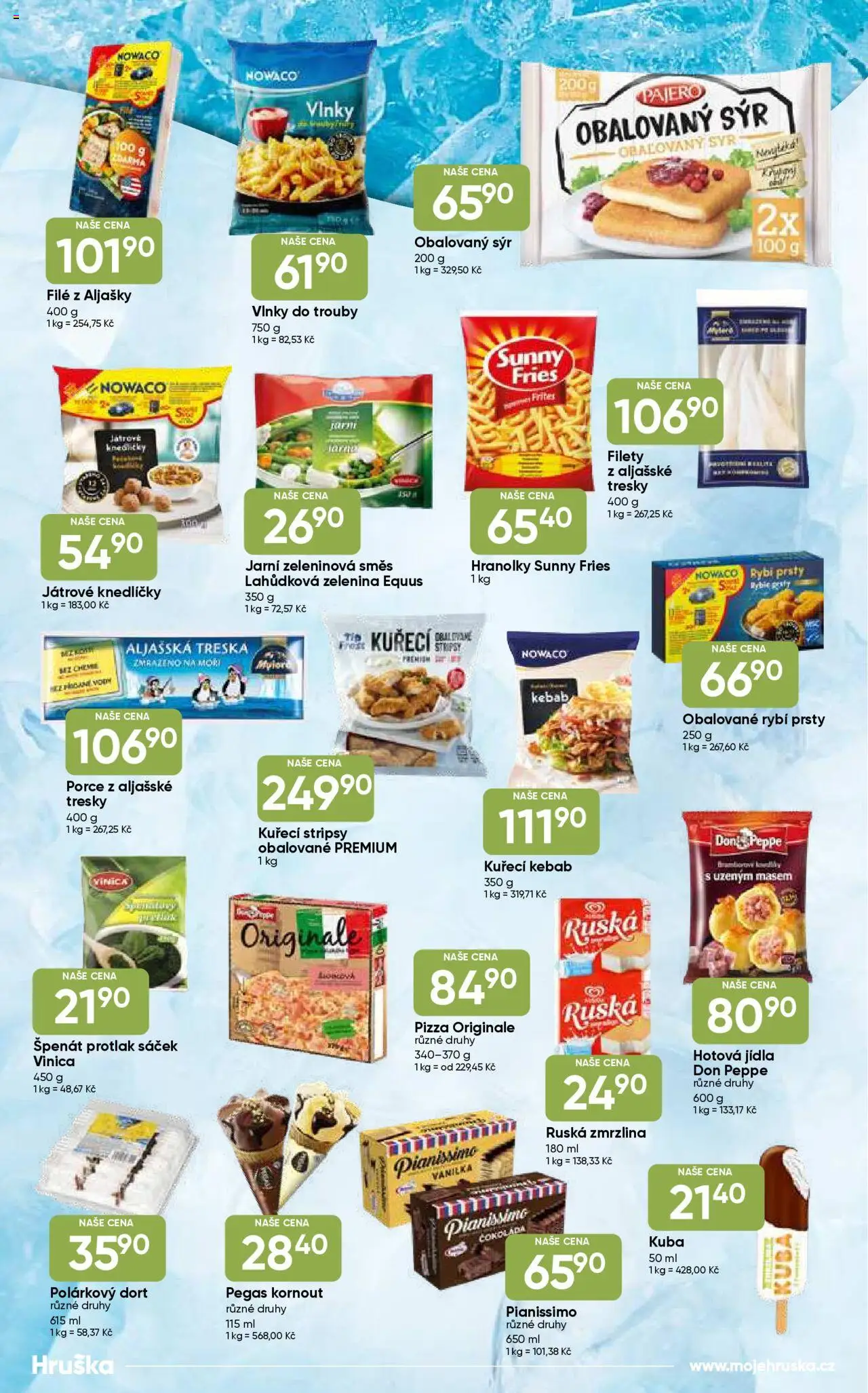 Hruška katalog od 17.09.2025 | Strana: 8 | Produkty: Treska, Špenát, Zelenina, Polárkový dort