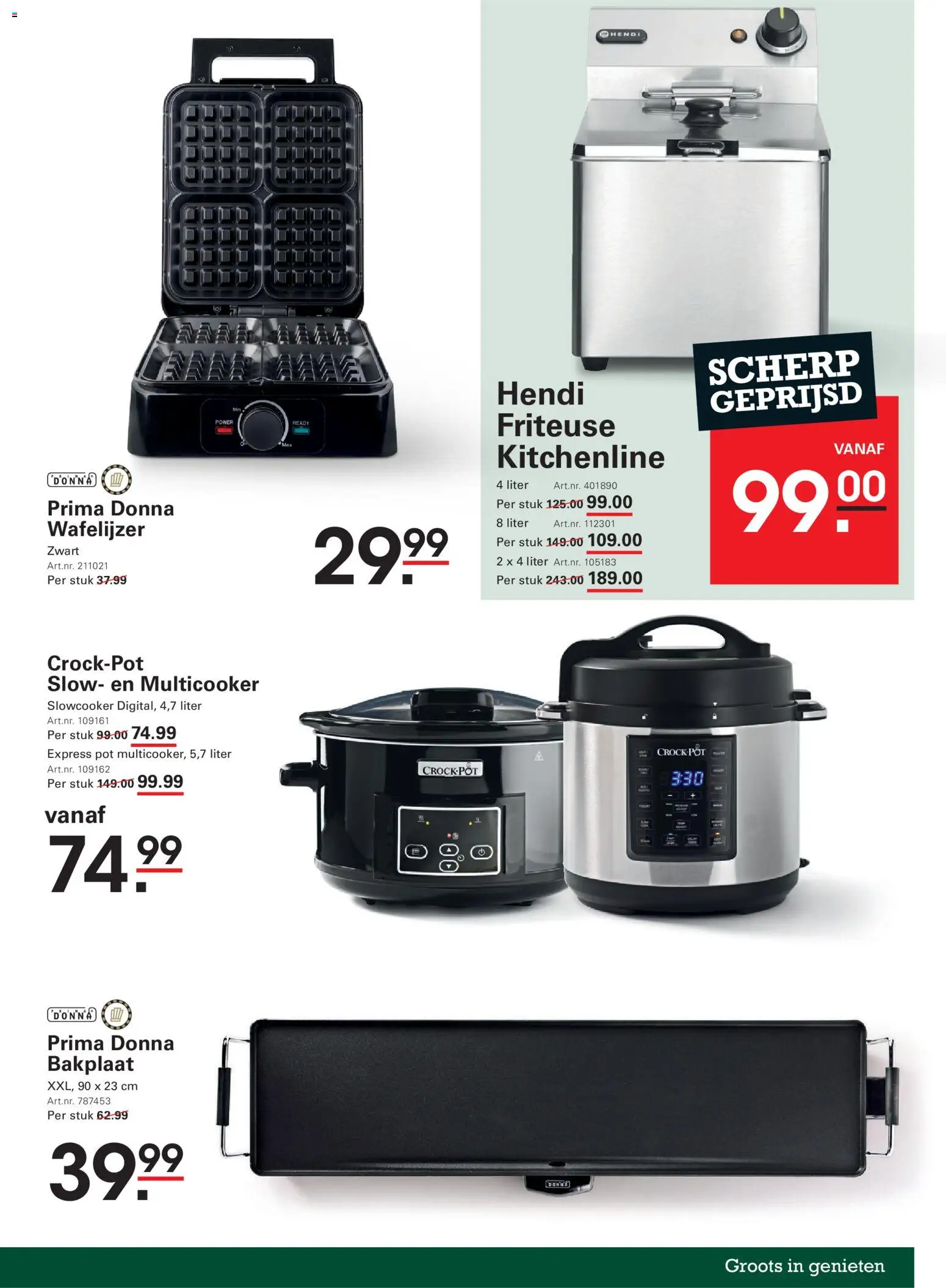 {H1} | Pagina: 9 | Producten: Pot, Friteuse