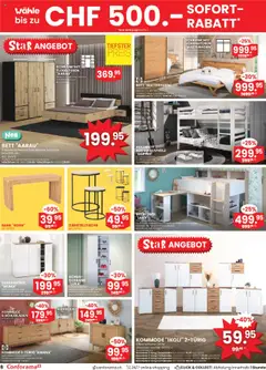 Conforama Aktionen ab 23.07.2025 | Seite: 8 | Produkte: Kommode, Schrank, Spiegel, Bett