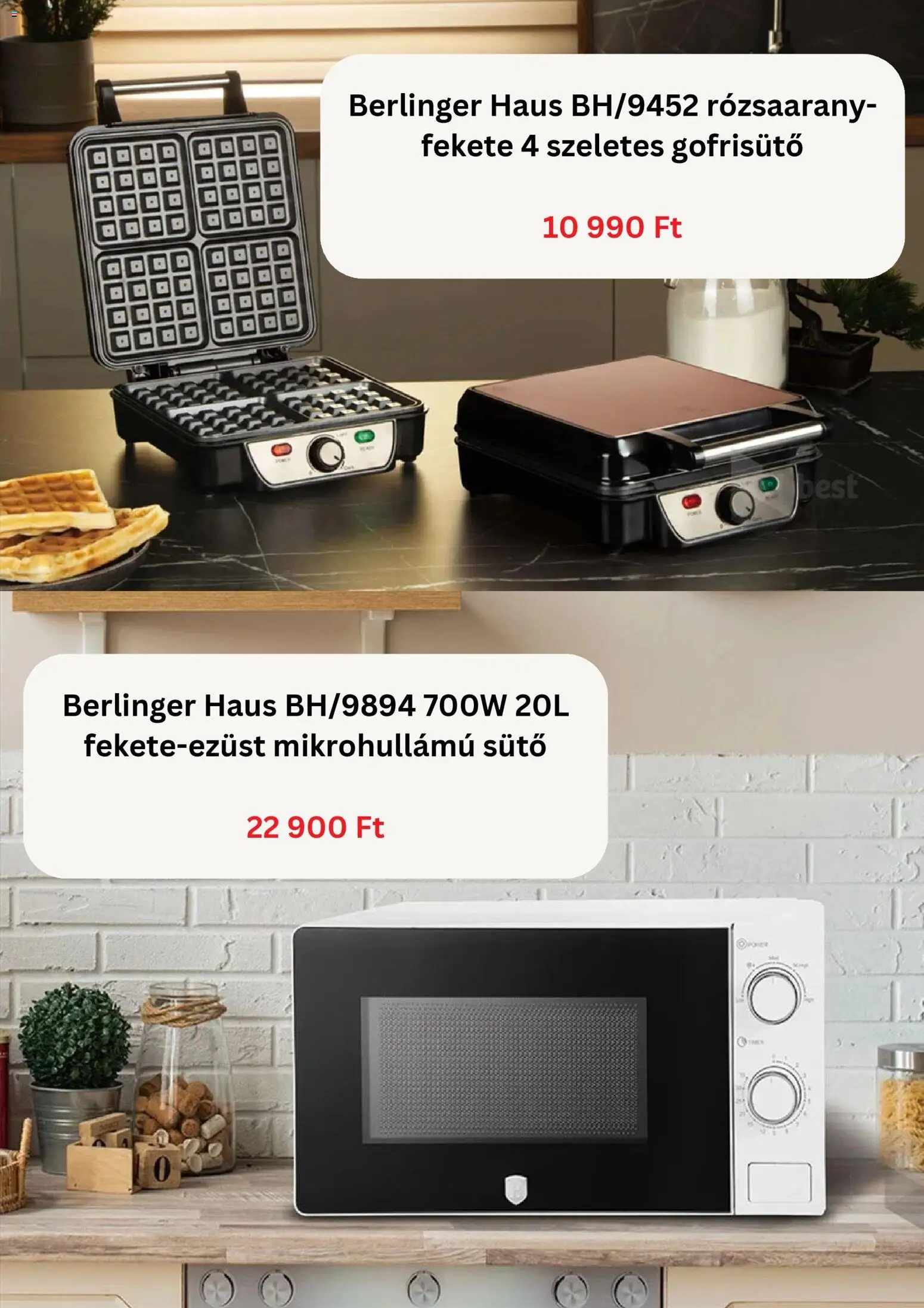 Best Byte akciós ujság - amely érvényes a következő dátumtól: 01.03.2026 | Oldal: 5 | Termékek: Gofrisütő, Sütő, Mikrohullámú sütő