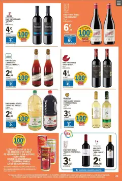 Vista previa E.Leclerc folleto válido desde el 07.01.2026 | Página: 25 | Productos: Vino rosado, Vino, Té
