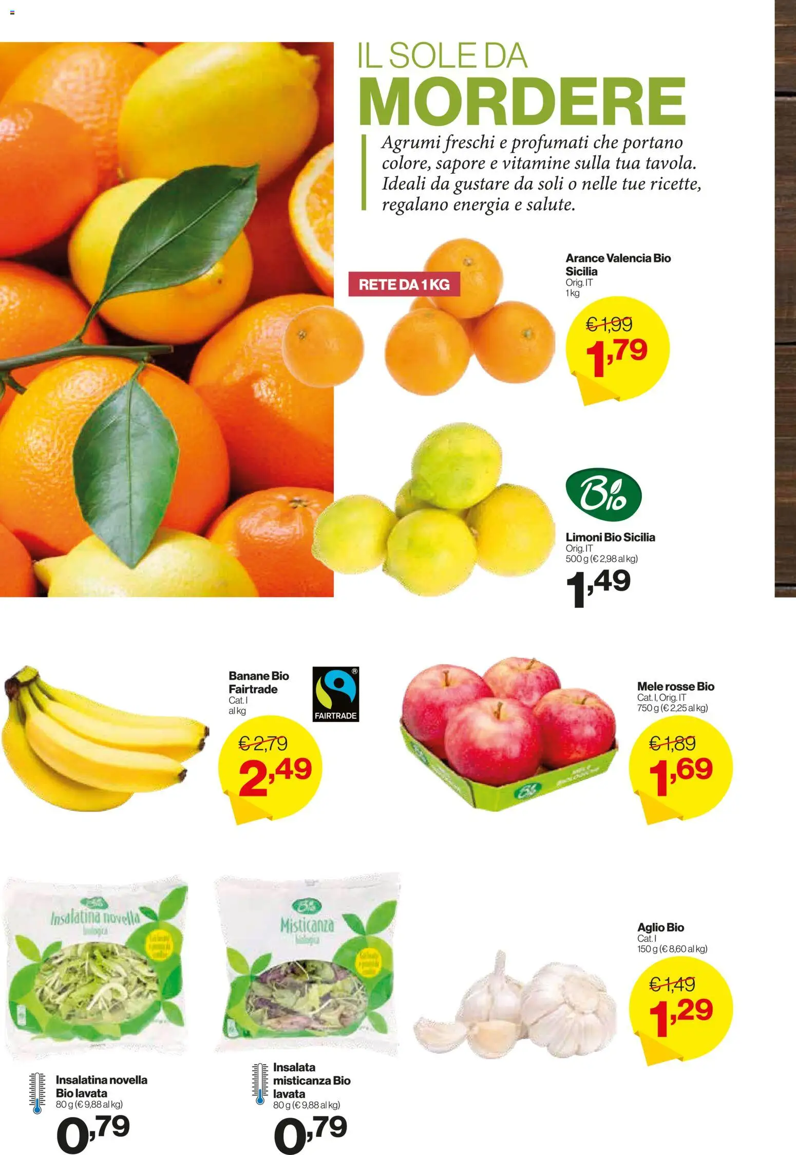 Volantino IN's del 08.04.2026 | Pagina: 10 | Prodotti: Mele, Arance, Banane, Agrumi