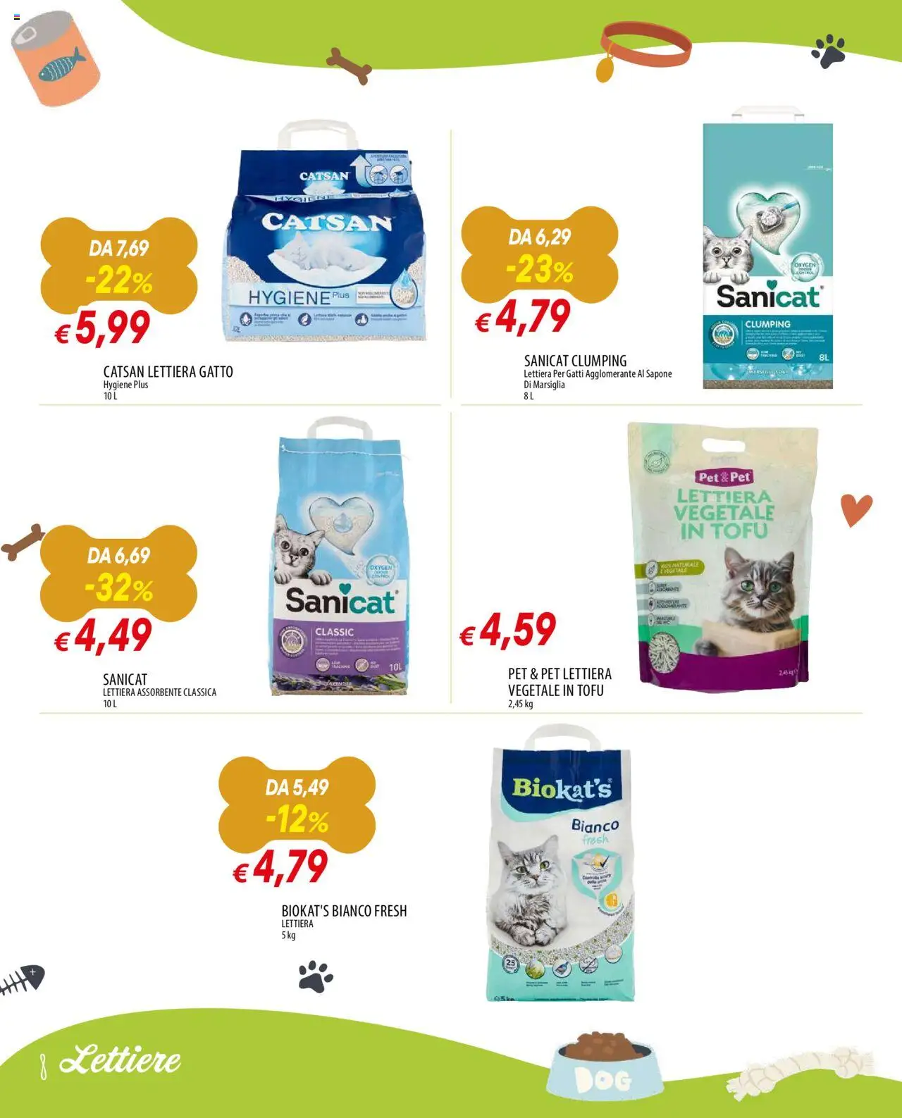 Volantino Galassia del 16.10.2025 | Pagina: 8 | Prodotti: Sapone, Lettiera per gatti, Tofu