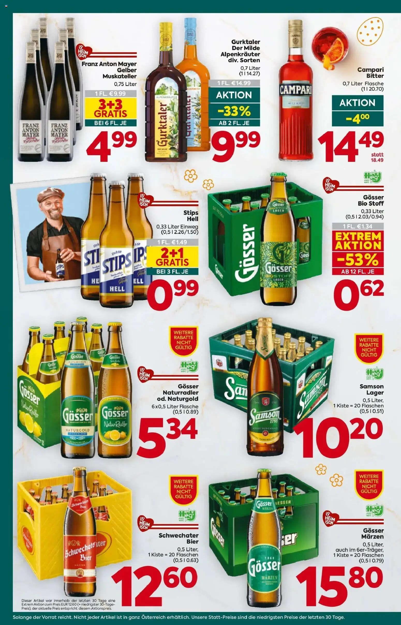 Billa Plus Flugblatt - Salzburg gültig ab 19.03.2026 | Seite: 18 | Produkte: Nauriit, Bier