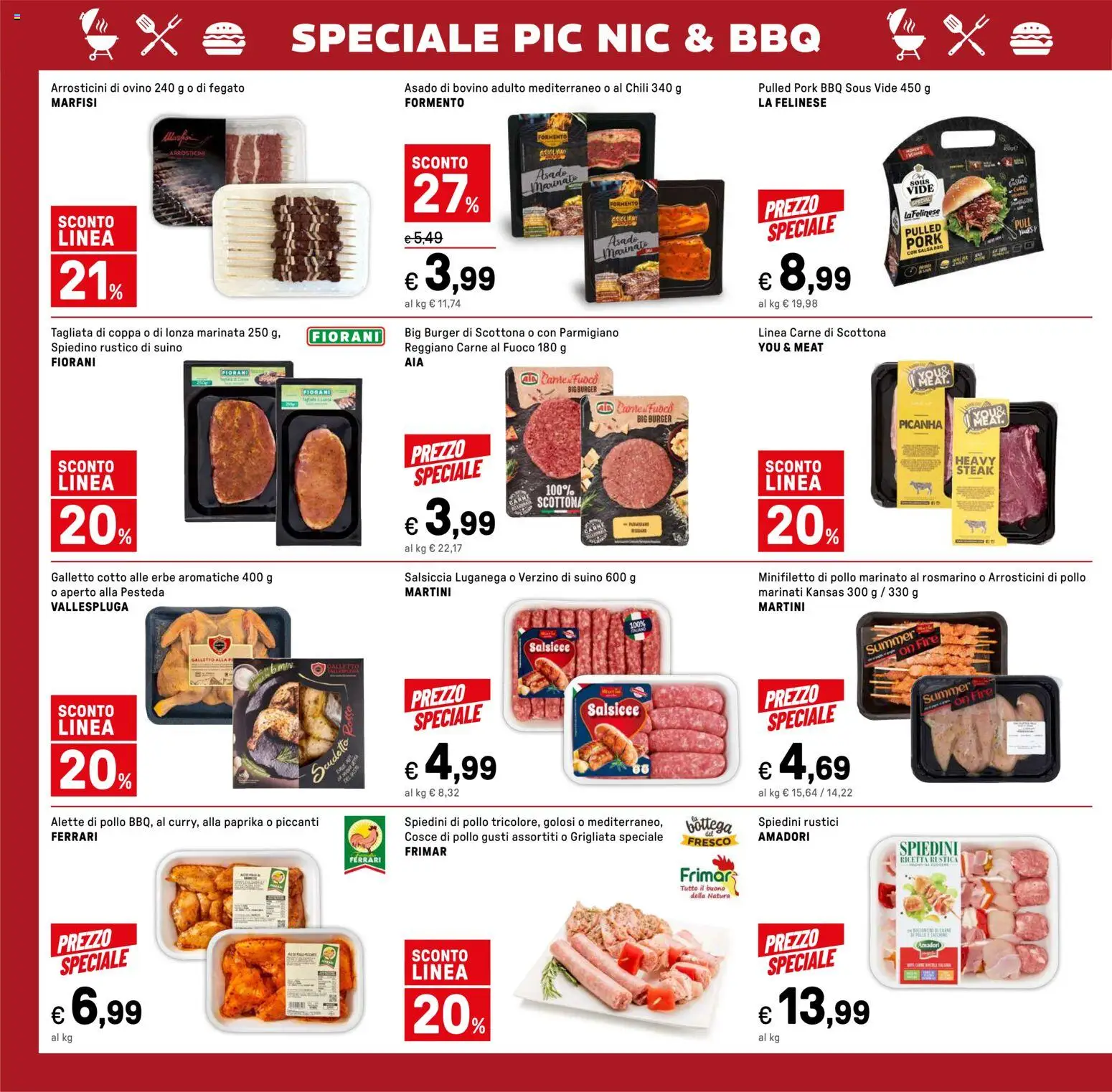 Volantino Iper del 24.04.2026 | Pagina: 34 | Prodotti: Parmigiano, Spiedini, Arrosticini, Ovino