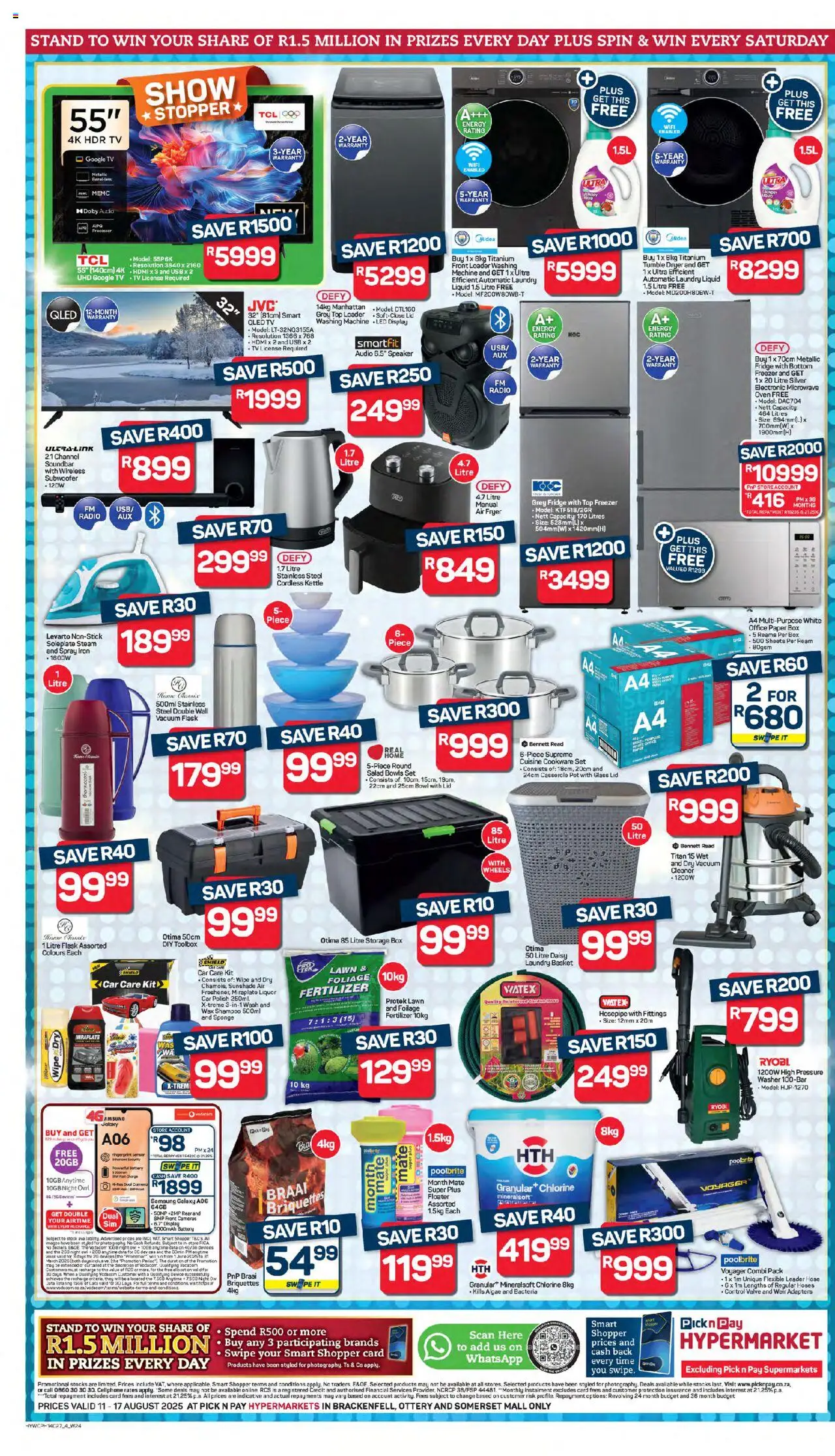 Pick n Pay Western Cape - Hyper Specials │ valid from 11.08.2025 | Page: 4 | Products: Box, Basket, Fridge, Stock