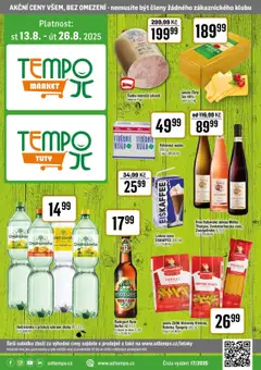 Náhled letáku Tempo leták - Tuty od 13.08.2025