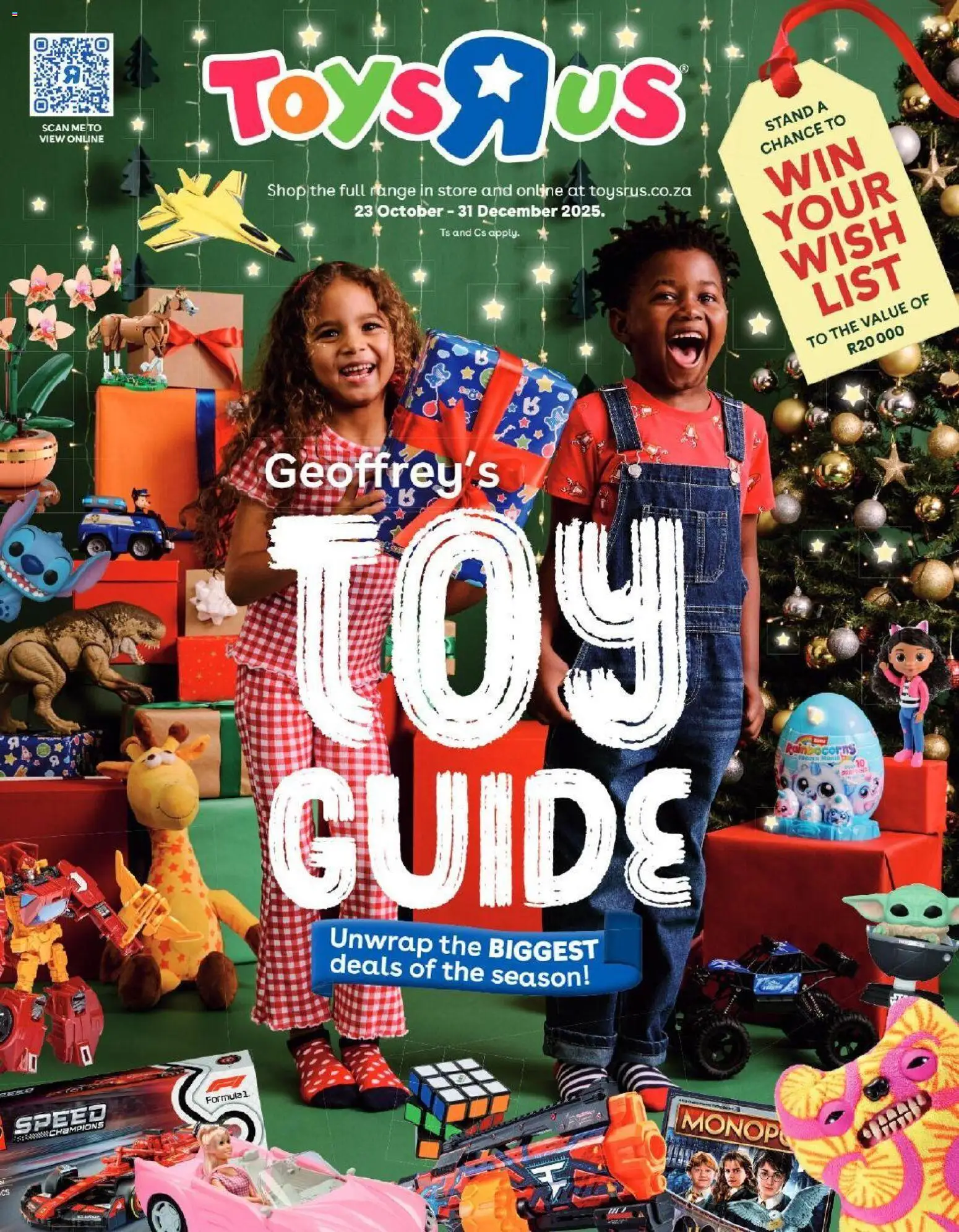 New Toys R Us catalogue – valid from 23.10.2025 | Page: 1 | Products: Toys
