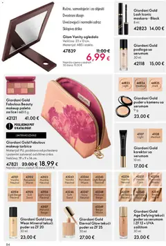 Katalog Oriflame - Pregled kataloga iz trgovine Oriflame, vrijedi od 19.11.2025 | Stranica: 84 | Proizvodi: Puder, Maskara, Torbica, Korektor