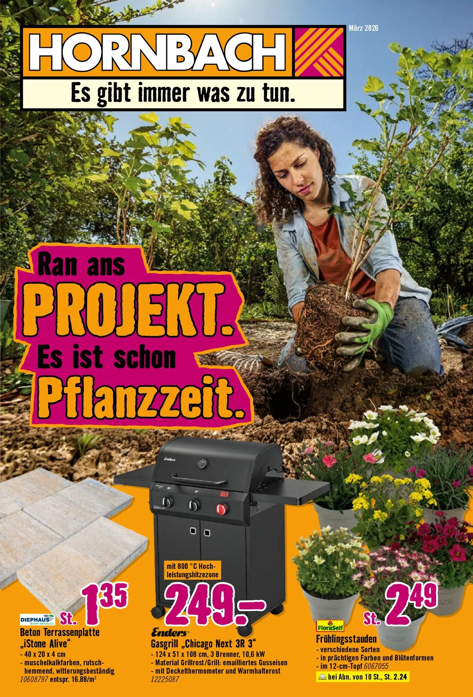 Hornbach Prospekt 	 – gültig ab 12.03.2026 | Seite: 1