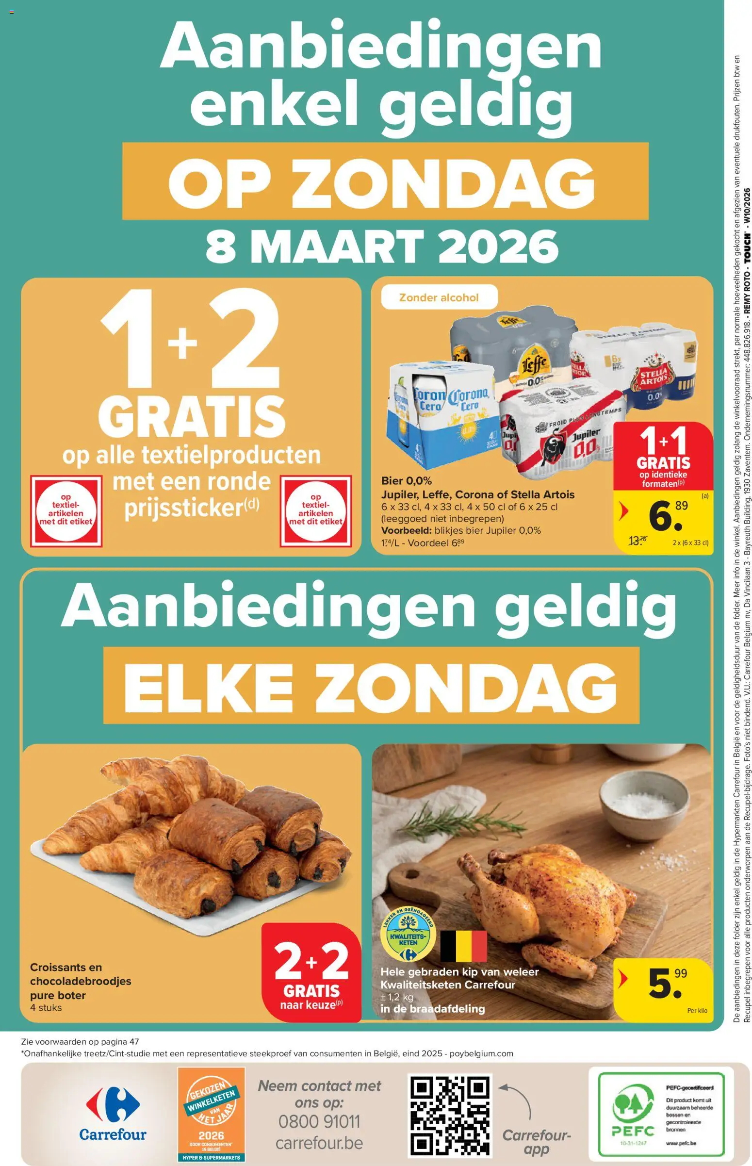 {H1} | Pagina: 48 | Producten: Bier, Kip, Alcohol, Boter