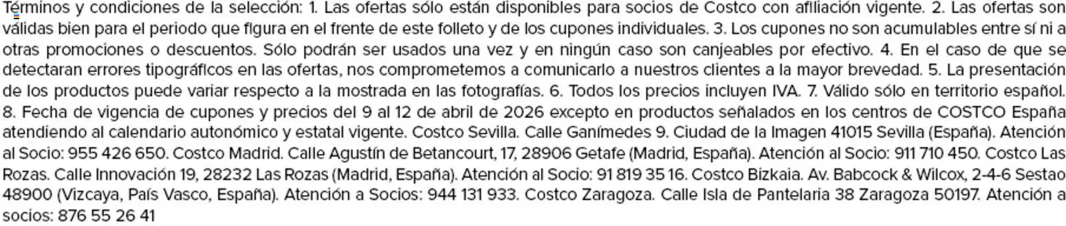 Costco catálogo │ válido desde el 09.04.2026 | Página: 5