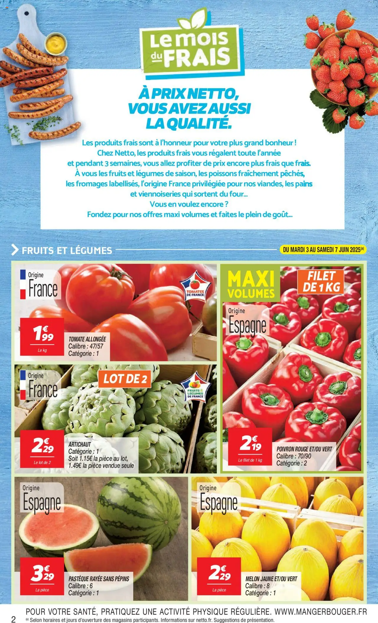  | Page: 2 | Produits: Melon, Artichaut, Four, Poivron