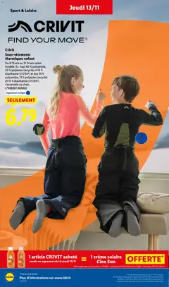 LIDL - Prévisualisation de 1 crème solaire Cien Sun, 1 crème solaire Cien Sun OFFERTE* valide à partir de 13.11.2025 | Page: 48 | Produits: Crème solaire, Lait, Sous-vêtements, Crème