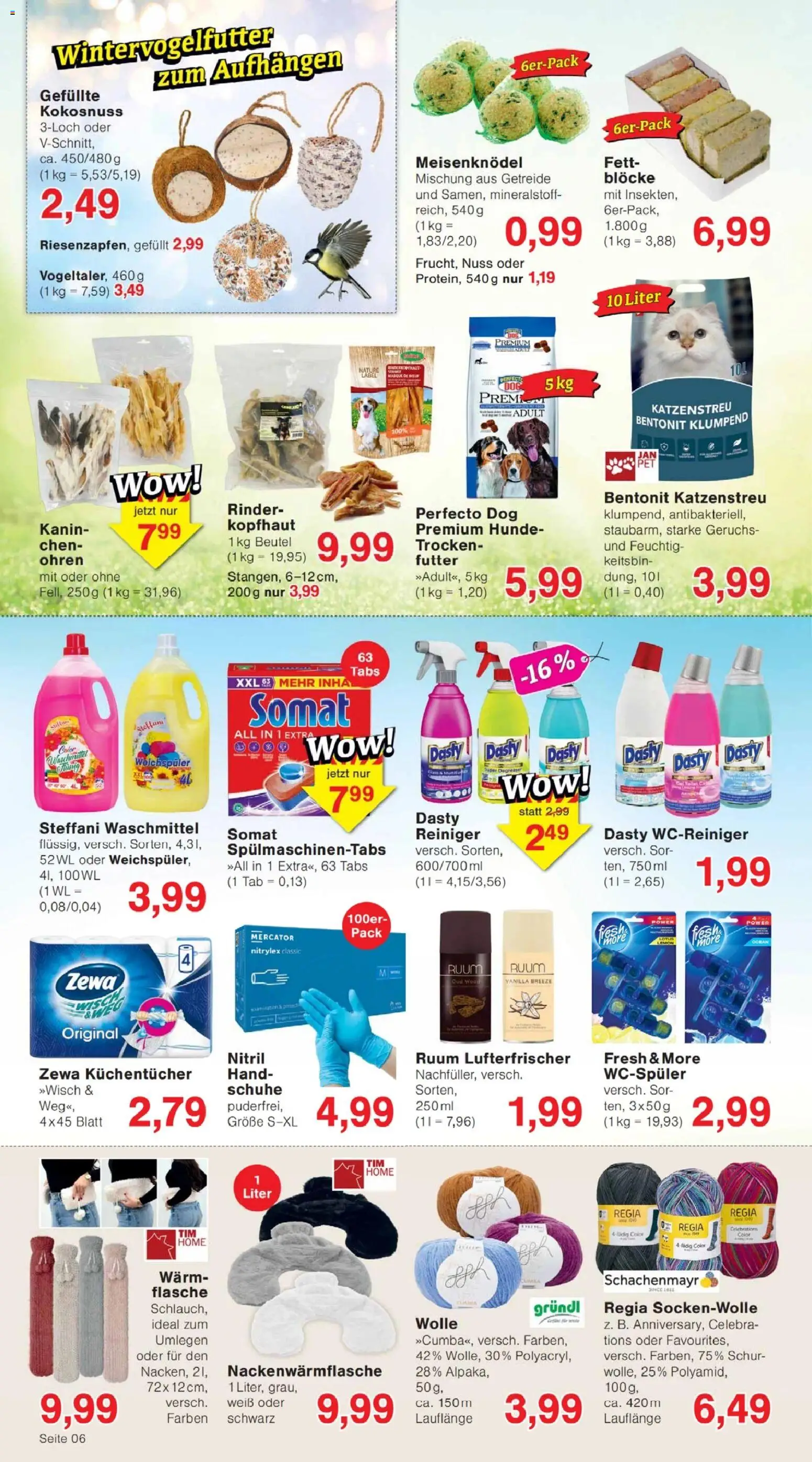 Jawoll Prospekt – gültig ab 12.01.2026 | Seite: 6 | Produkte: Zewa, Celebrations, Spülmaschinentabs, Getreide