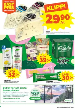 Stora Coop erbjudanden - Förhandsvisning av reklamblad från butik Stora Coop aktuell från 02.03.2026 | Sida: 8 | Produkter: Galler, Kiwi, Passionsfrukt, Lime
