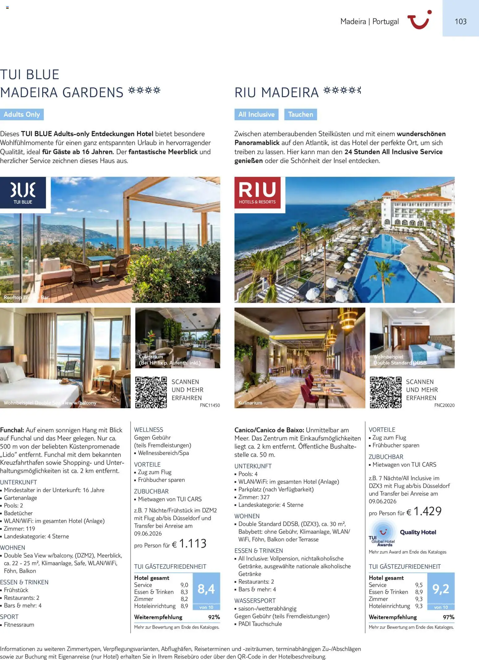 Aida  Südeuropa & Nordafrika 2026/27 – gültig ab 01.01.2026 | Seite: 103 | Produkte: HP, Babybett