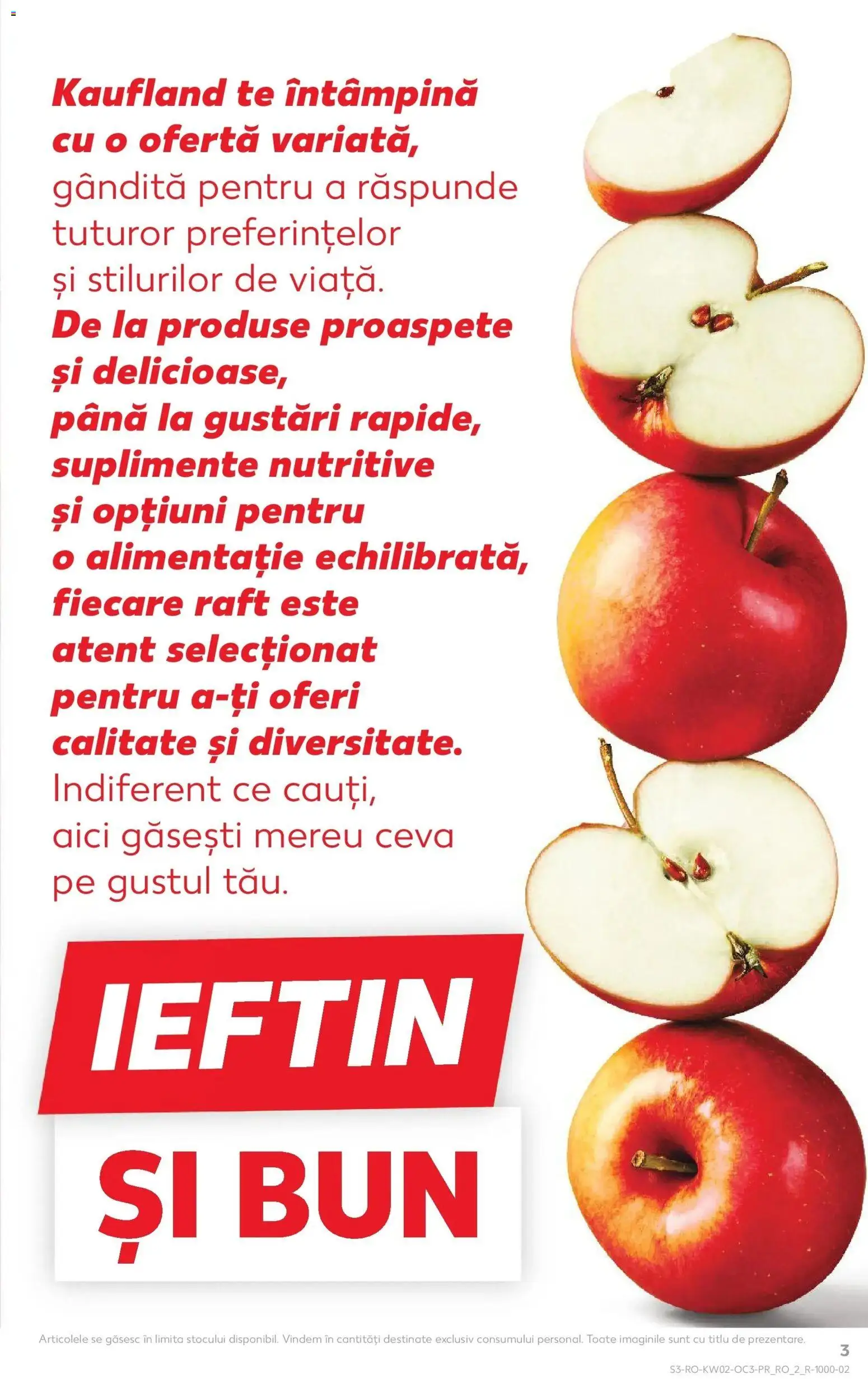 Noul catalog Kaufland – valabil de la 07.01.2026 | Pagină: 3 | Produse: Raft