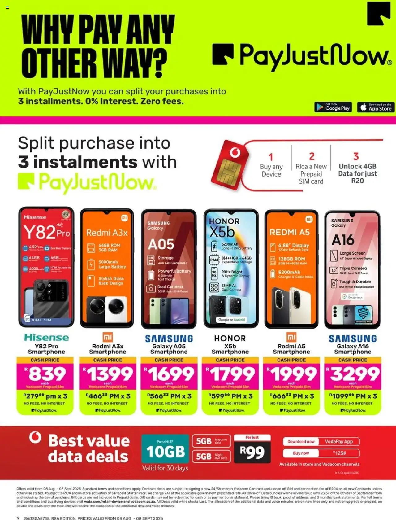 Game - Power Up │ valid from 08.08.2025 | Page: 9 | Products: Data, Smartphone, Cable, Charger