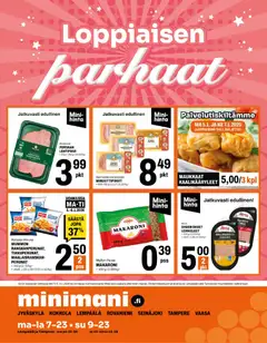 Minimani-mainoslehti voimassa 05.01.2026 alkaen