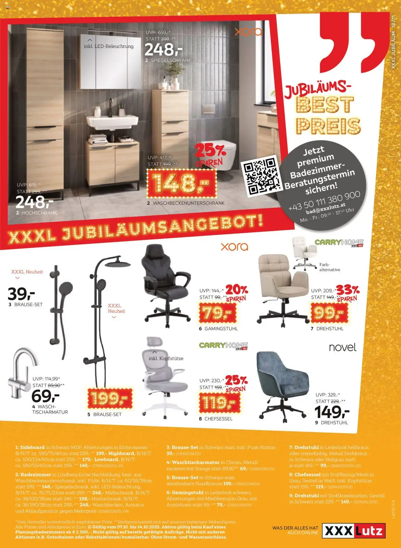 XXXLutz Prospekt aktuell gültig ab 07.10.2025 | Seite: 11 | Produkte: Uhr