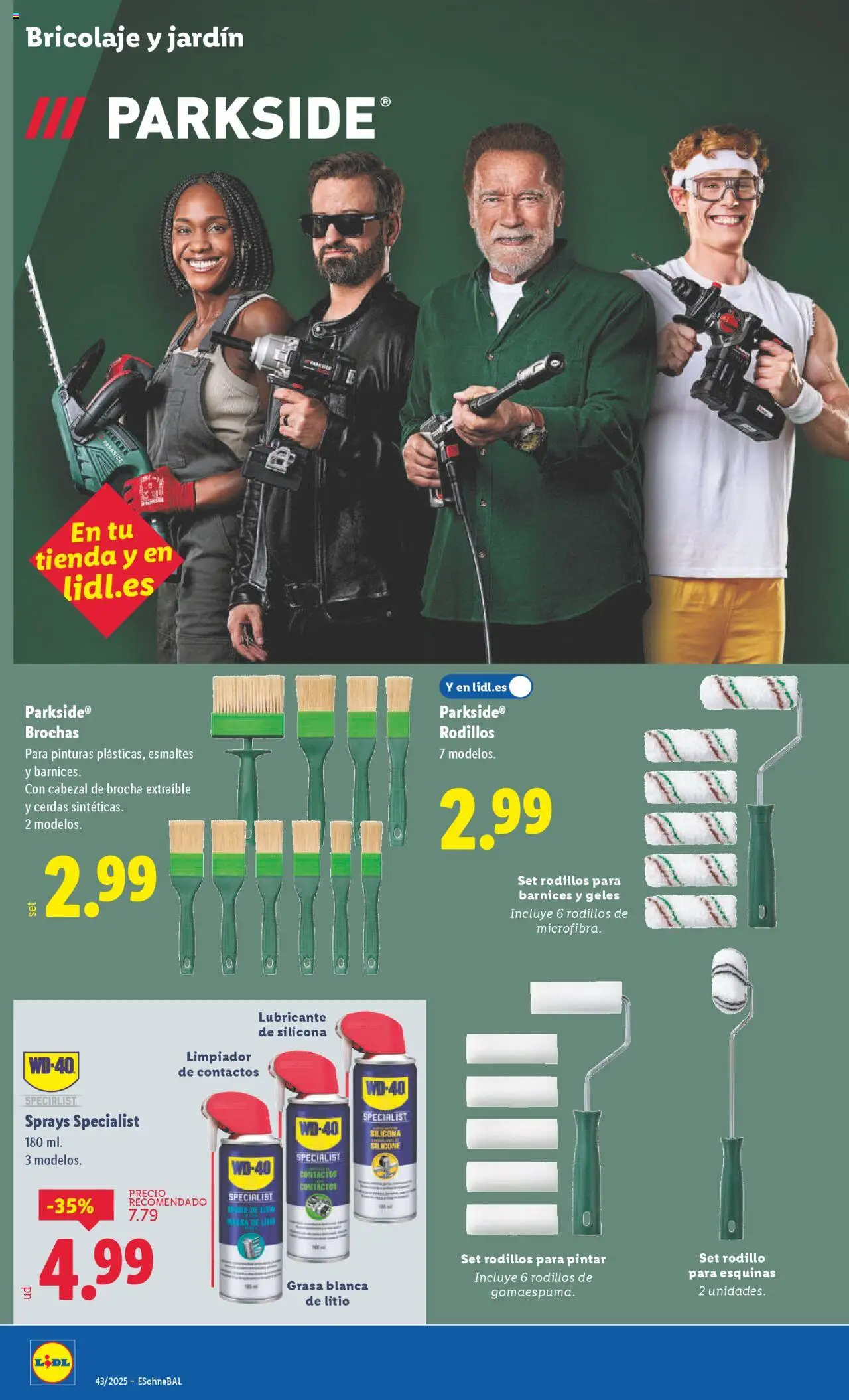 Lidl folleto de bazar │ válido desde el 20.10.2025 | Página: 6 | Productos: Noodles αυγού, Brocha