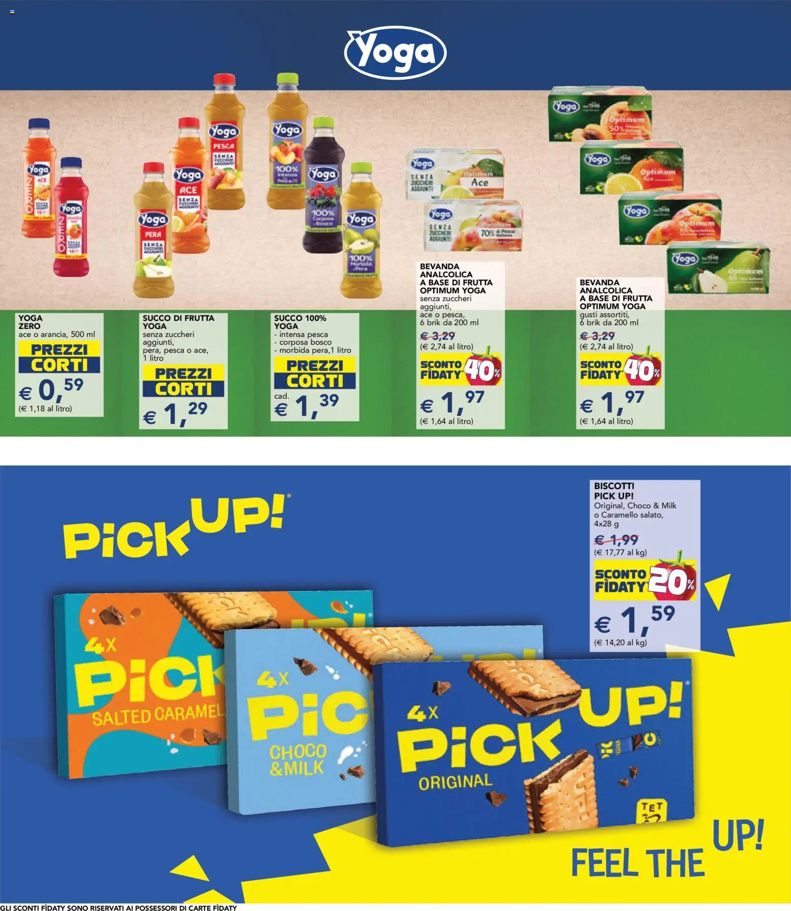 Volantino Esselunga S del 23.04.2026 | Pagina: 24 | Prodotti: Succo, Biscotti, Pesca, Succo di frutta