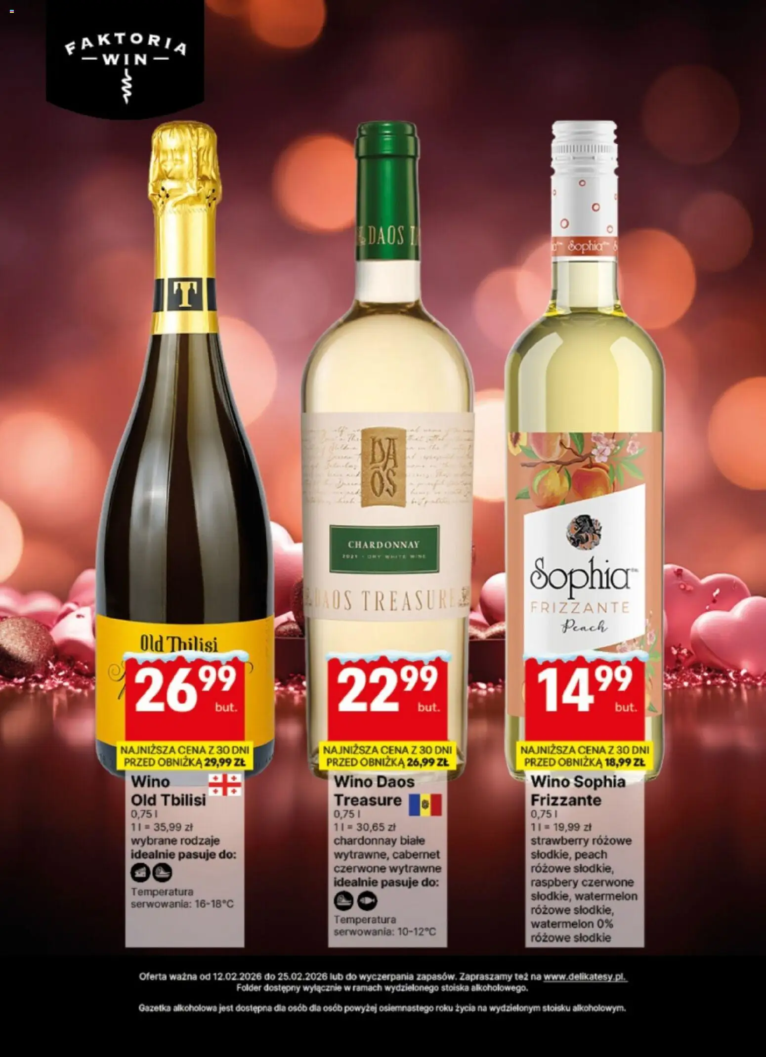Delikatesy Centrum Gazetka - DeliBarek od 12.02.2026 | Strona: 5 | Produkty: Chardonnay, Wino