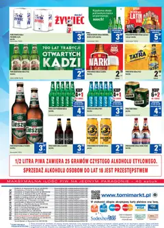 TomiMarkt Gazetka od 12.09.2025 | Strona: 8 | Produkty: Piwo Desperados, Warka, Piwo Warka, Piwo