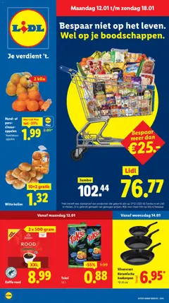 Lidl - Folder week 3 - Voorbeeld van een folder van Lidl, geldig van 12.01.2026
