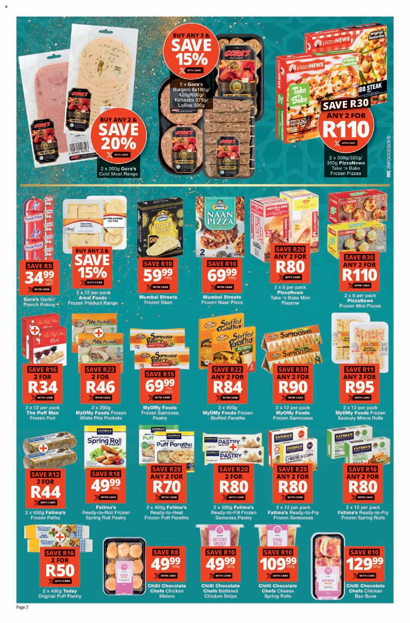 New Checkers catalogue – valid from 19.01.2026 | Page: 2 | Products: Steak, Buns, Cheese, Chilli