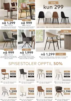 Forhåndsvisning av Skeidar kundeavis gyldig fra 12.02.2026 | Side: 23 | Produkter: Spisestol, Lys