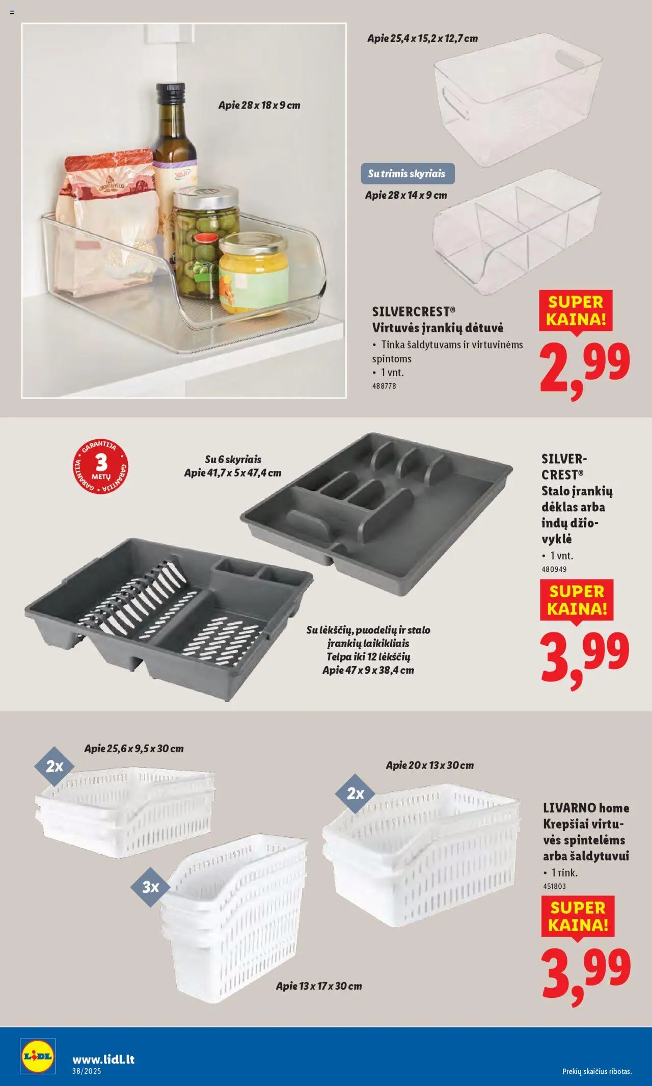 LIDL akcijos nuo 15.09.2025 | Puslapis: 14 | Prekių: Dėklas