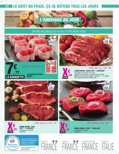 E.Leclerc - Prévisualisation de 6 PAUPIETTES DE PORC NATURE (1), 6 paupiettes de porc nature, 780 g. valide à partir de 10.02.2026 | Page: 42