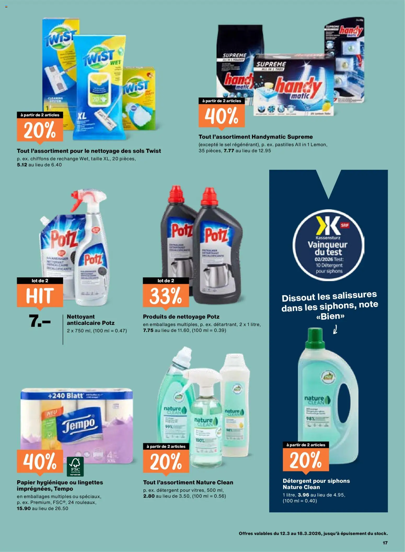 Migros aktionen FR – gültig ab 12.03.2026 | Seite: 17