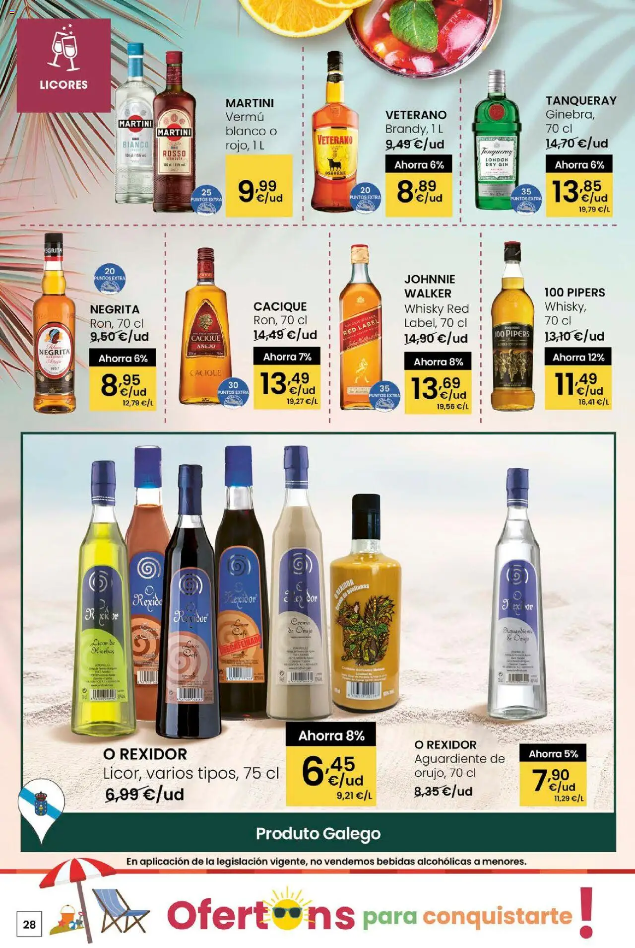 Eroski - Ofertons para conquistarte │ válido desde el 31.07.2025 | Página: 28 | Productos: Licor, Whisky