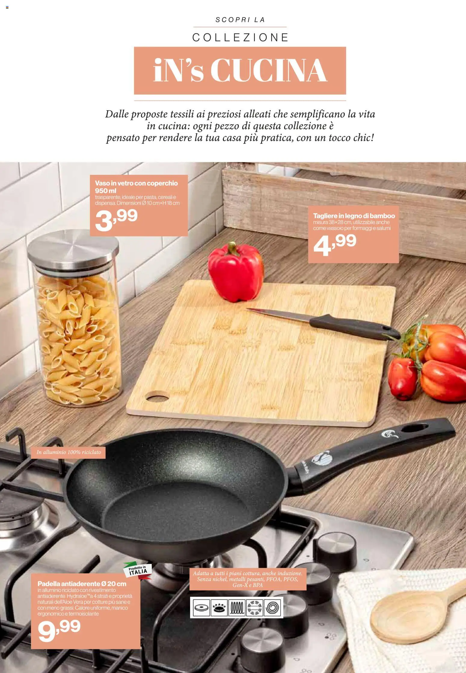 Volantino IN's del 25.02.2026 | Pagina: 15 | Prodotti: Cereali, Padella, Alluminio, Vassoio