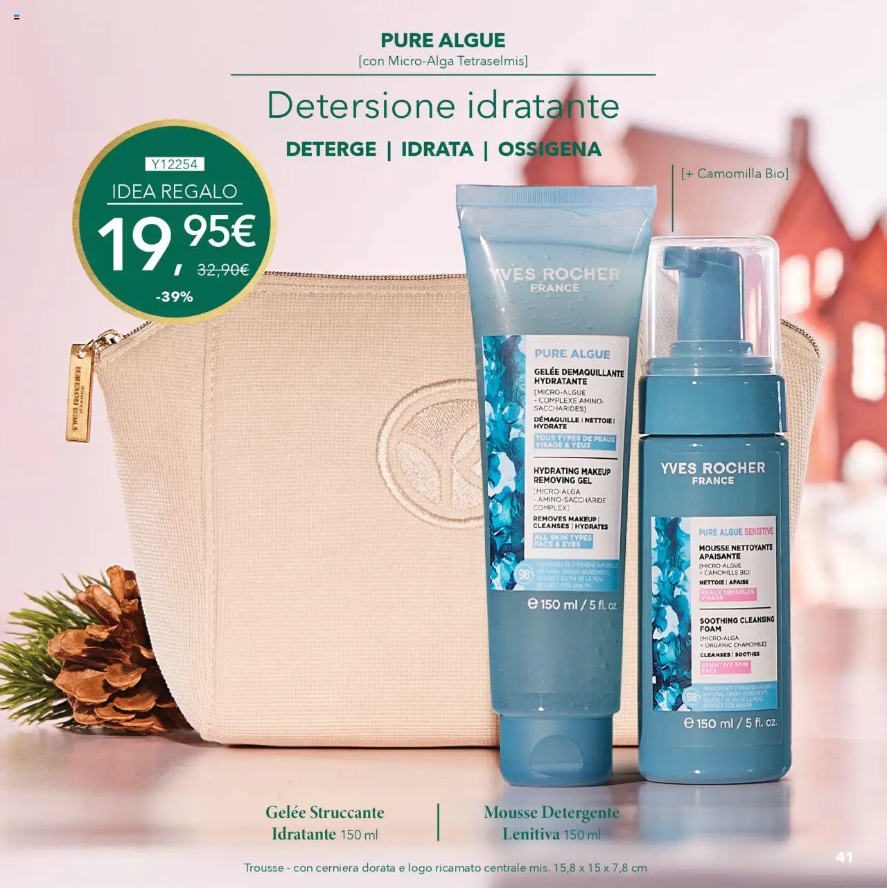 Volantino Yves Rocher del 17.10.2025 | Pagina: 41 | Prodotti: Struccante, Detergente