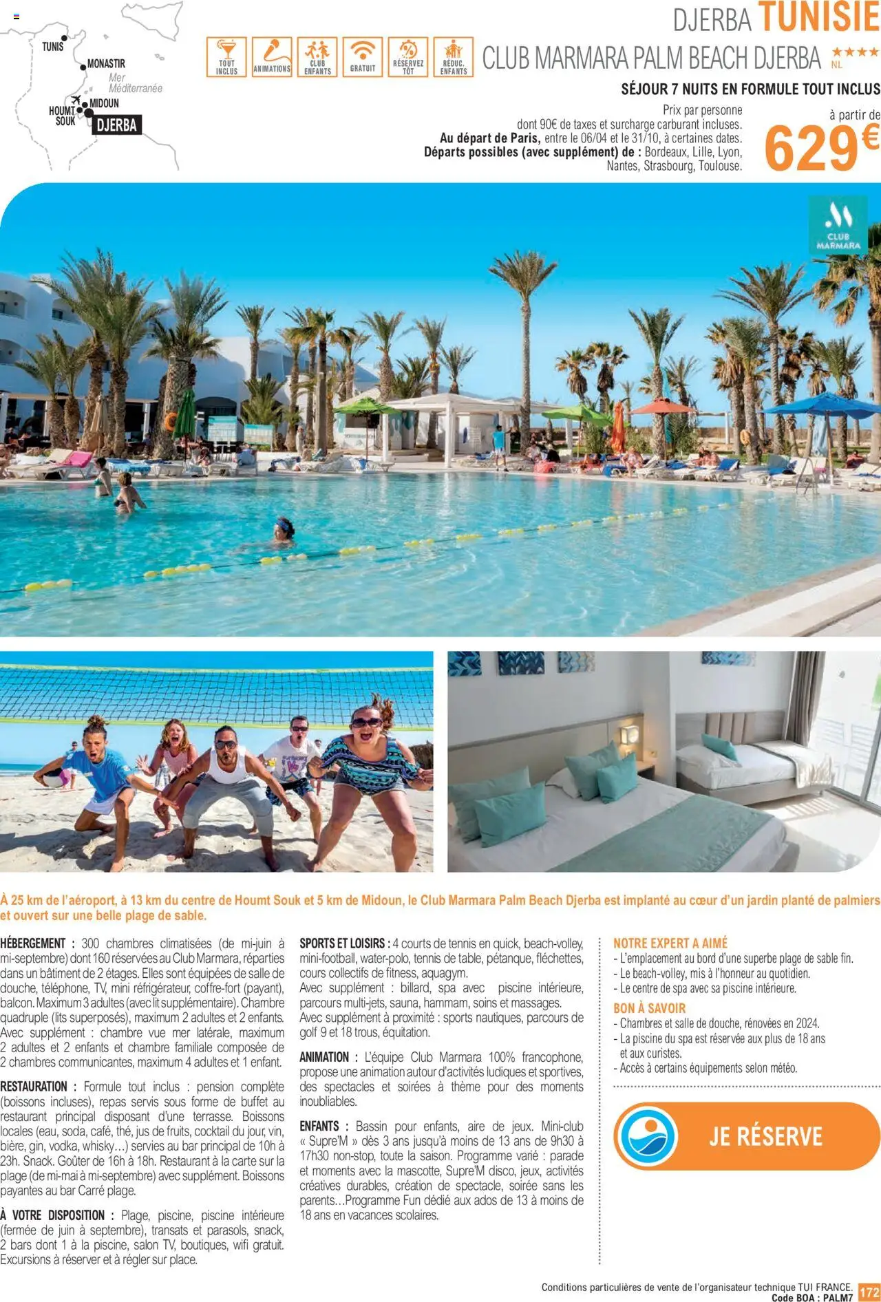  | Page: 172 | Produits: Whisky, Lit, Buffet, Jus