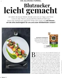 MANDELN, „Mandeln", wie die von Hochgenuss, können sich dank der enthaltenen Ballaststoffe und dank Magnesium positiv auf den Blutzuckerspiegel auswirken und sind damit ein idealer Snack. ab 15.09.2025 gültig | Seite: 68