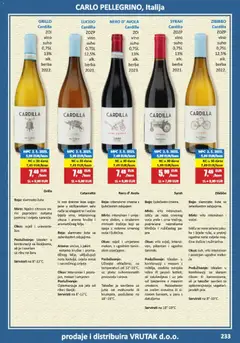 Vrutak - Katalog - Pregled kataloga iz trgovine Vrutak, vrijedi od 01.11.2025 | Stranica: 233 | Proizvodi: Miris, Vino