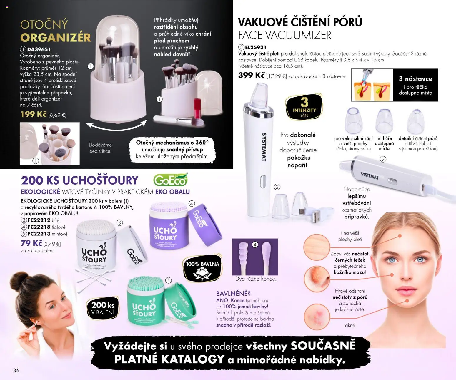 Nové Dedra akcie – leták je platný od 01.04.2026 | Strana: 36 | Produkty: Organizér, USB