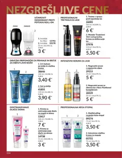 Avon katalog akcije – veljaven od 01.12.2025 | Stran: 238 | Izdelki: Gel za britje, Krema, Piling, Deodorant