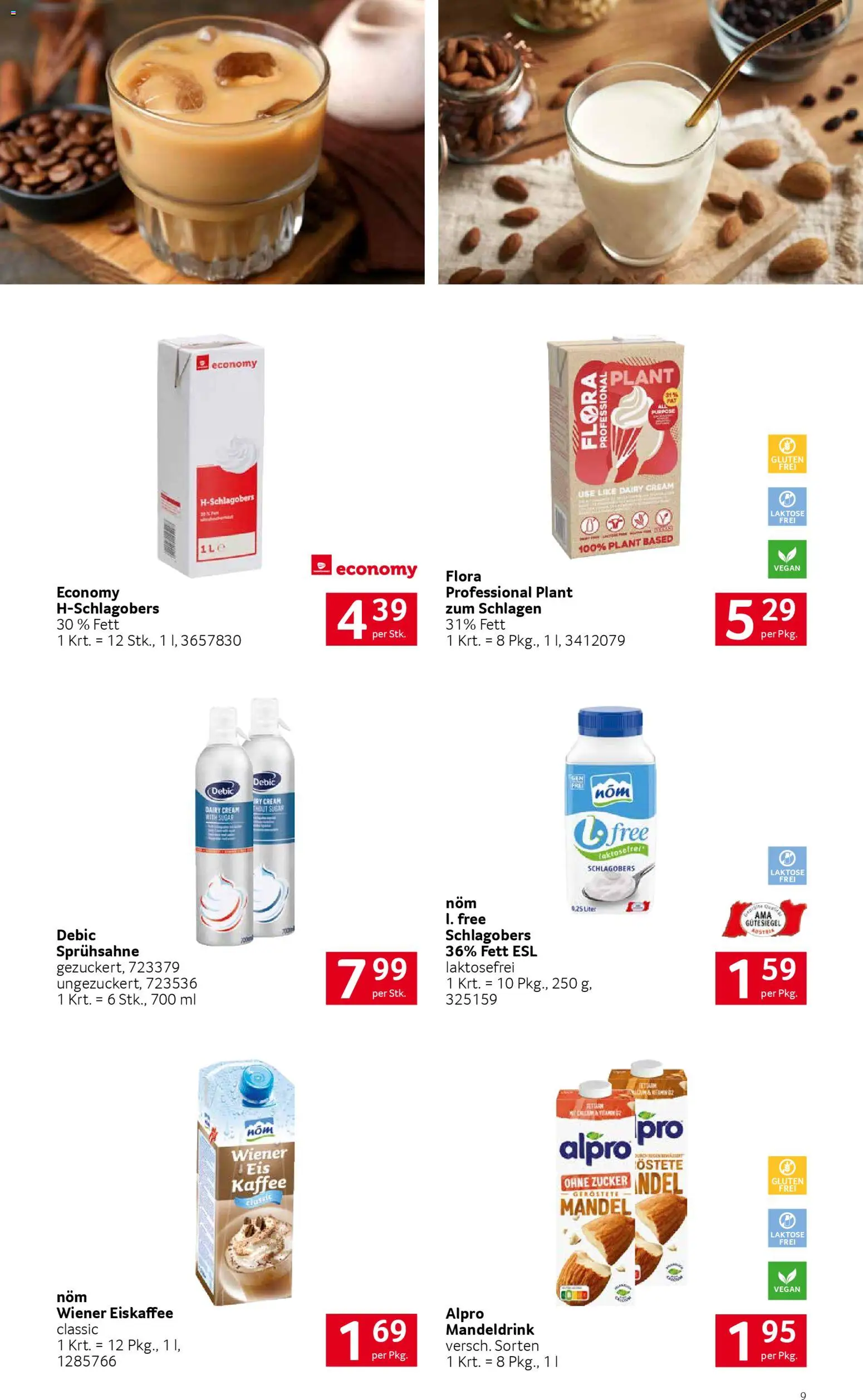 Transgourmet Zeit für Eisgenuss gültig ab 09.03.2026 | Seite: 9 | Produkte: Zucker, Kaffee