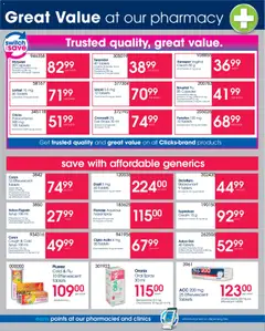 Clicks specials catalogue – valid from 09.04.2026 | Page: 29